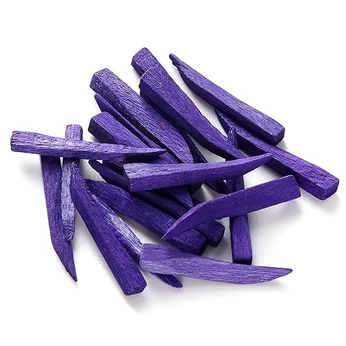 Miniatura 22 de JMU Cuñas de madera dentales, cuñas de madera desechables, verde 0.059x0.079x0.551 in, 100Pcs