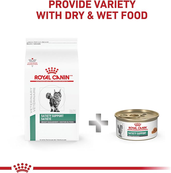 Alimento húmedo Royal Canin Satiety Support para gatos adultos miniatura 6