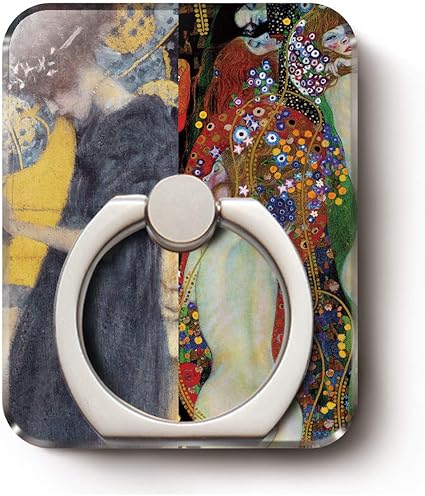 Amazon スマホリング クリムト水蛇1 Music 1xperiaace Googlepixel 3a絵画 名画 スマホリング おしゃれ ホールドリング 通販