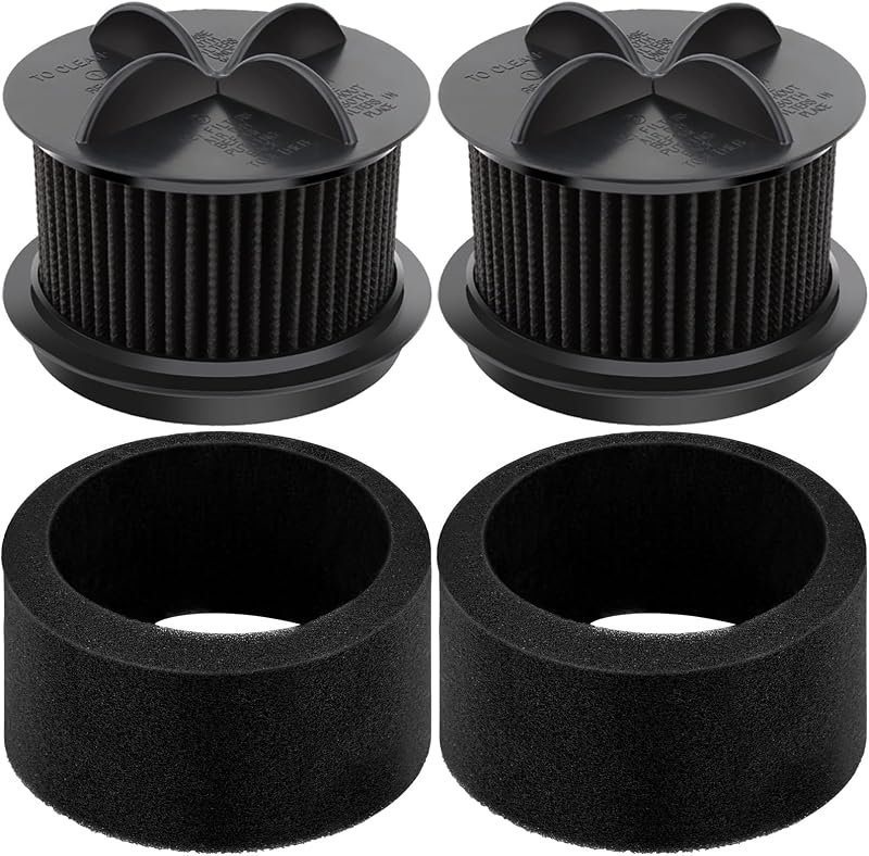 Artraise Replacement Filter for Bissell Style 10 for Bissell Style 9 & 12 | Powerforce Filter Vacuum Cleaner Part # 2031085ES, 203108532065,2031183,32064 & 32065, 2 Pack Outer Foam & Inner Filters