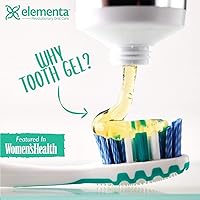 Vista 2 de Elementa Silver TOOTHGEL Sabor a menta Nano Silver 5 en 1 Gel blanqueador de dientes 4 onzas líquidas Formulado por dentistas totalmente natural
