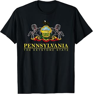 FLAG OF PENNSYLVANIA -- THE KEYSTONE STATE PHILADELPHIA T-Shirt