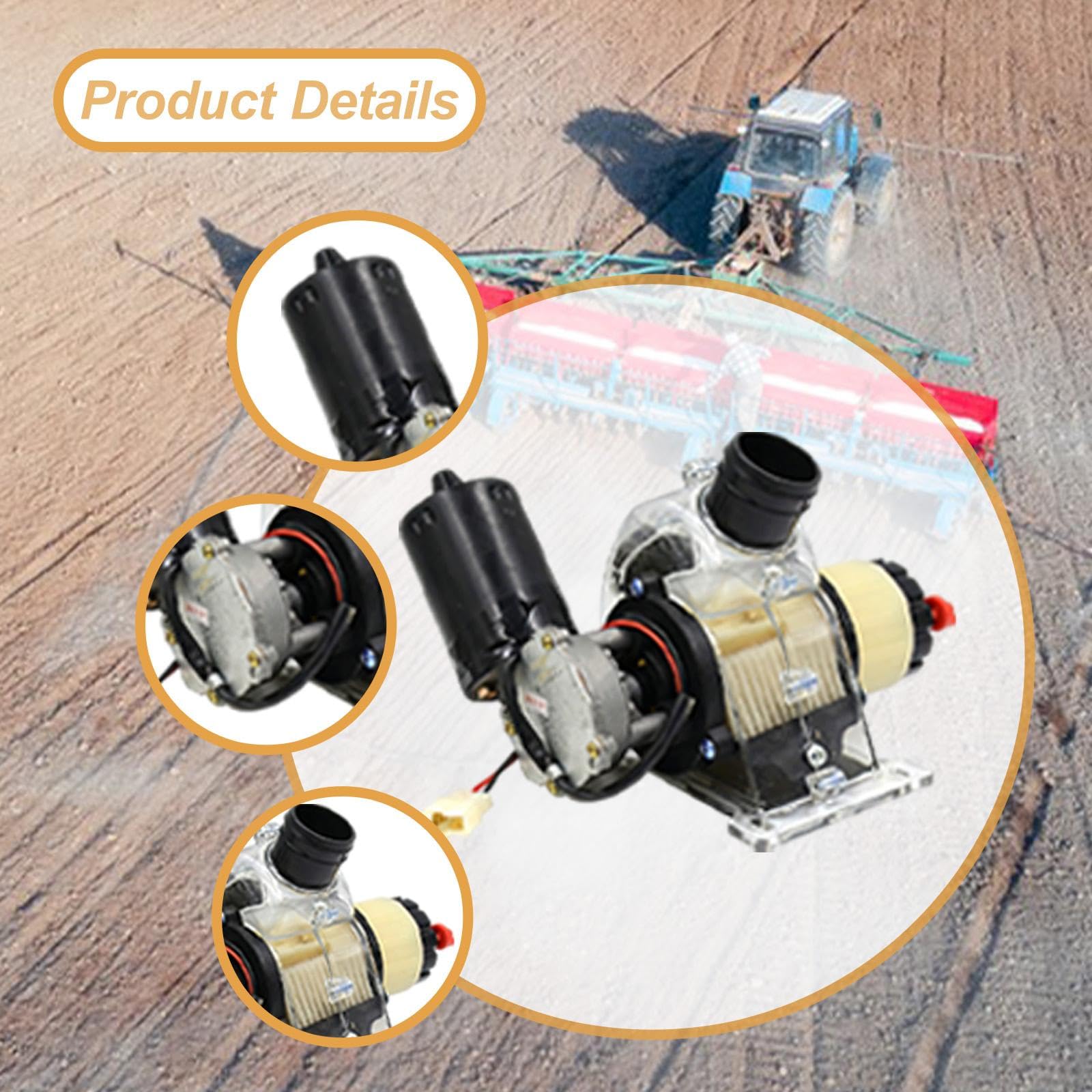 Contenitore Elettrico per Fertilizzanti da 12 V, Accessorio Compatto E Facile da Installare.