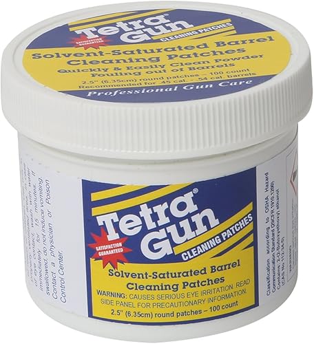 Tetra Limpiador de carbón Gun 2 1/4" Tarro de parche pre-saturado