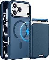 Vista 97 de Funda magnética para iPhone 12 Pro Max con cartera desmontable, compatible con MagSafe, soporte para tarjeta de crédito con funda protectora delgada