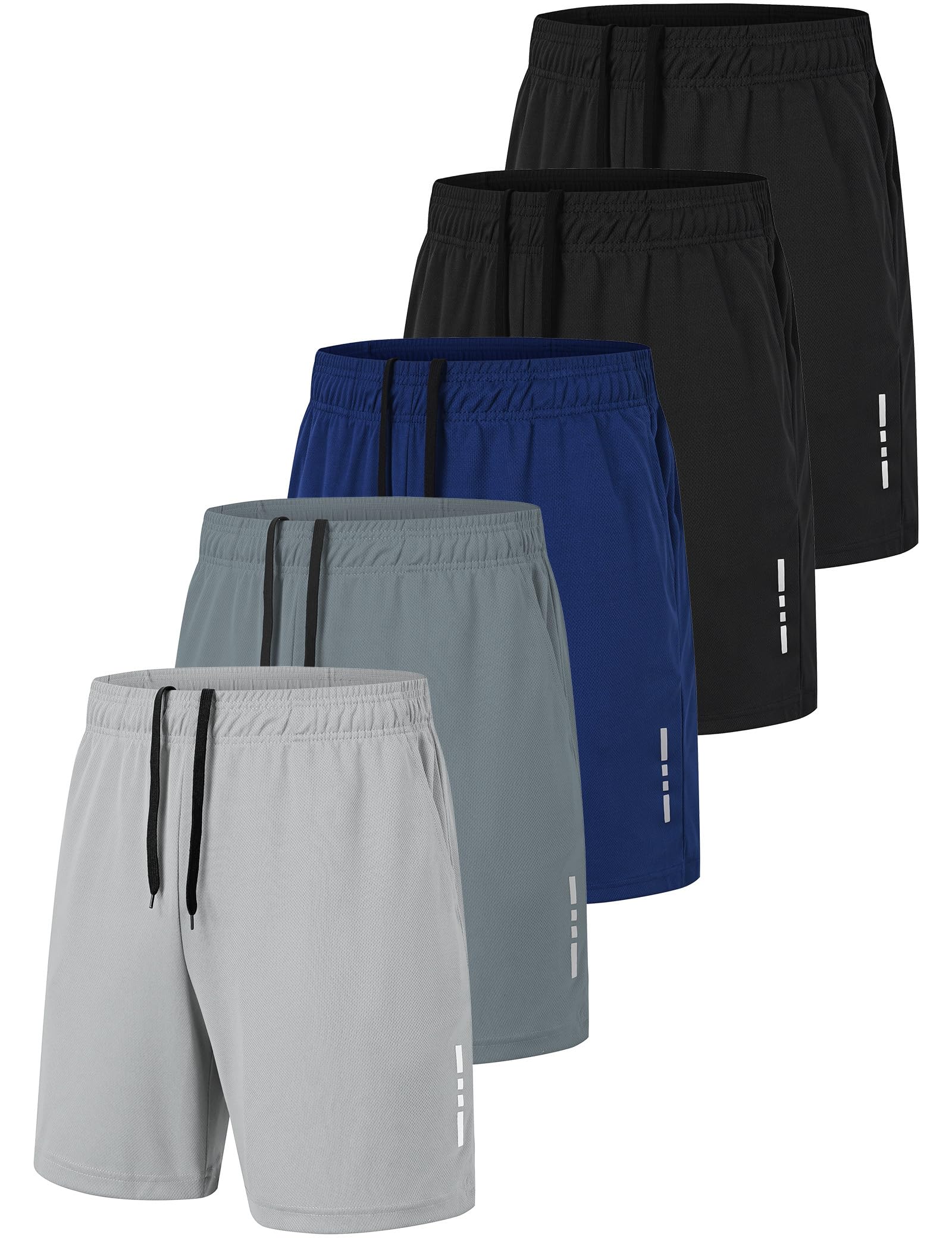 xtuwkzo Sporthose Herren Kurz Sport Shorts Sommer Schnell Trocknend Kurze Hosen Männer Laufhose Gym Basketball Shorts Jogginghose mit Taschen