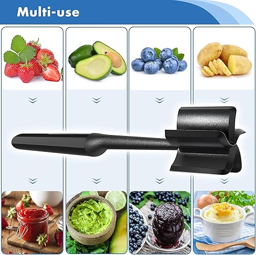 Miniatura 5 de 2 piezas picadoras de carne, picadoras de hamburguesas