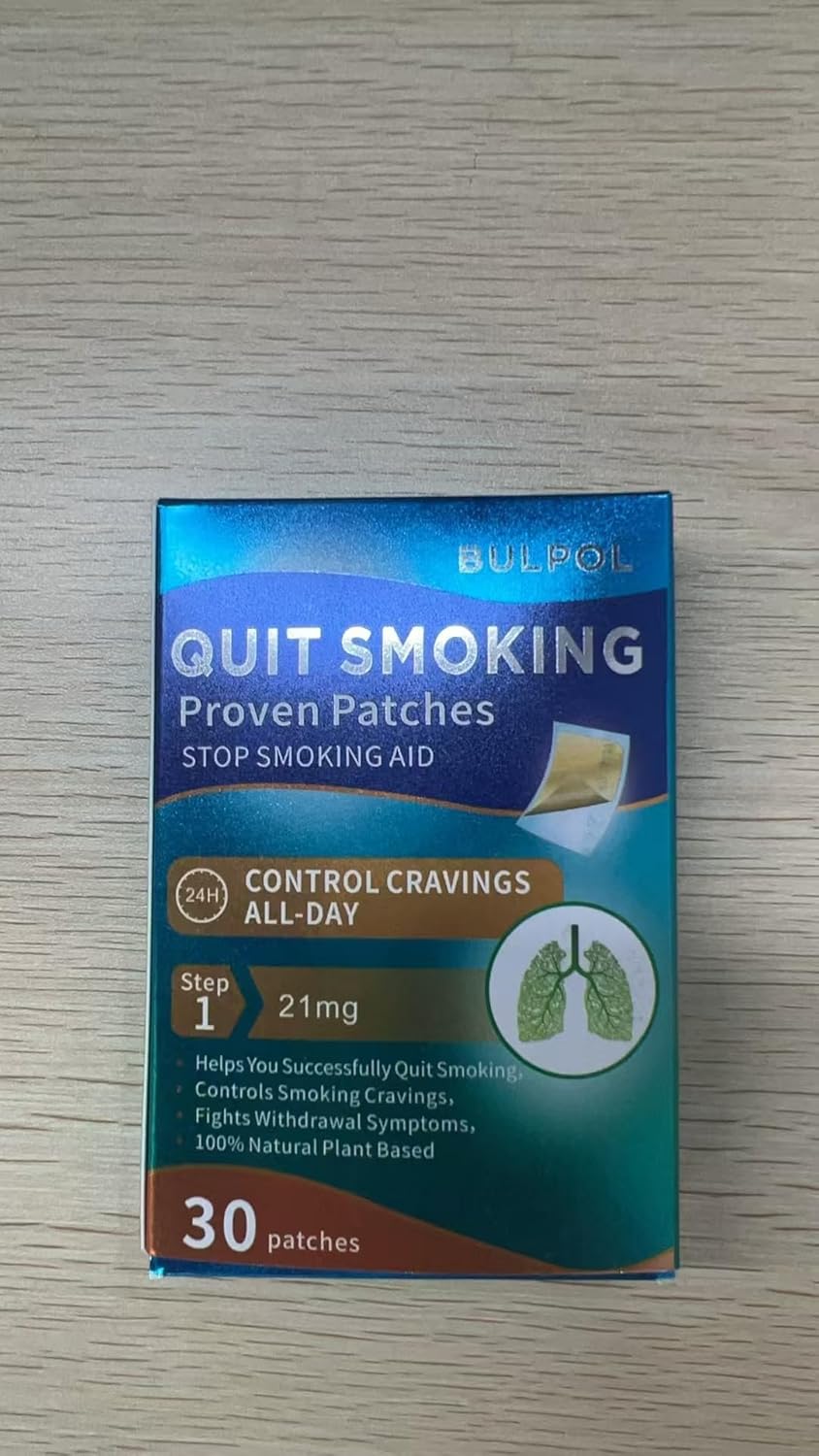 10 Count Stop Smoking Patches, 21mg Quit Smoking Aids Patches, Easy Effective Anti-Stickers