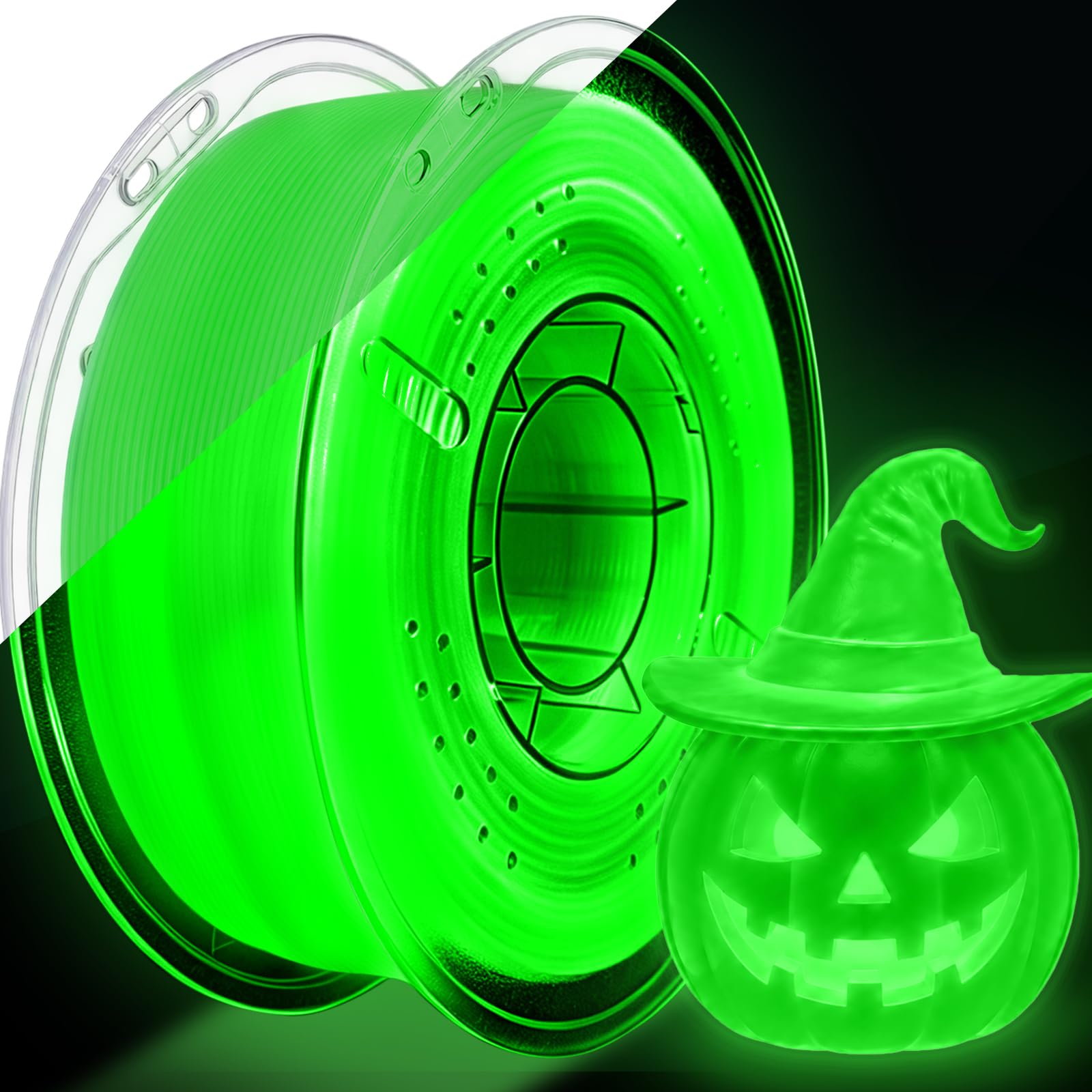 Multicolor Glow in the Dark 3D Printing Filament -24 Multicolor Glow in the Dark 3D Printing Filament -24