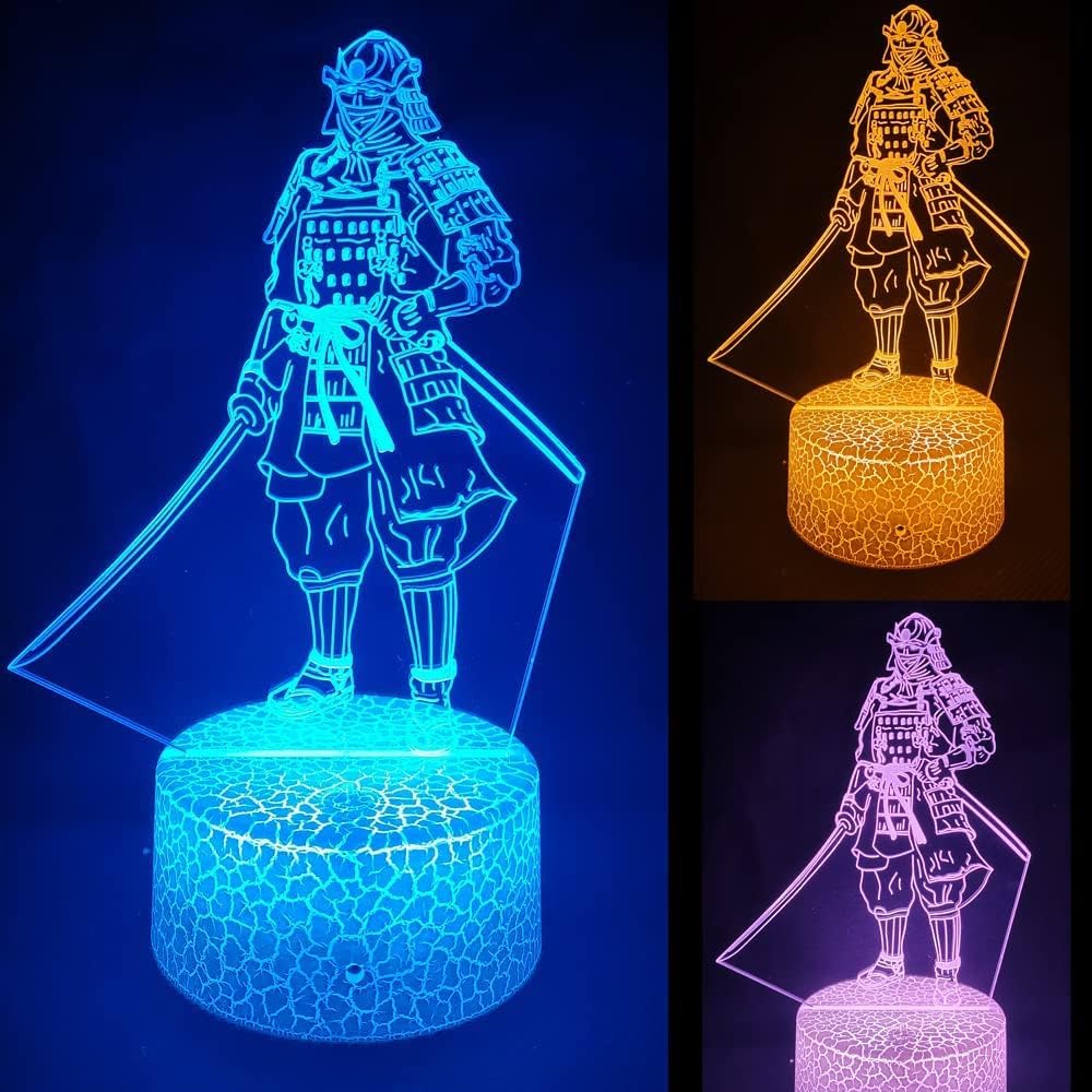 3D Illusion Night Light Birthday Christmas New Year Gift(4)