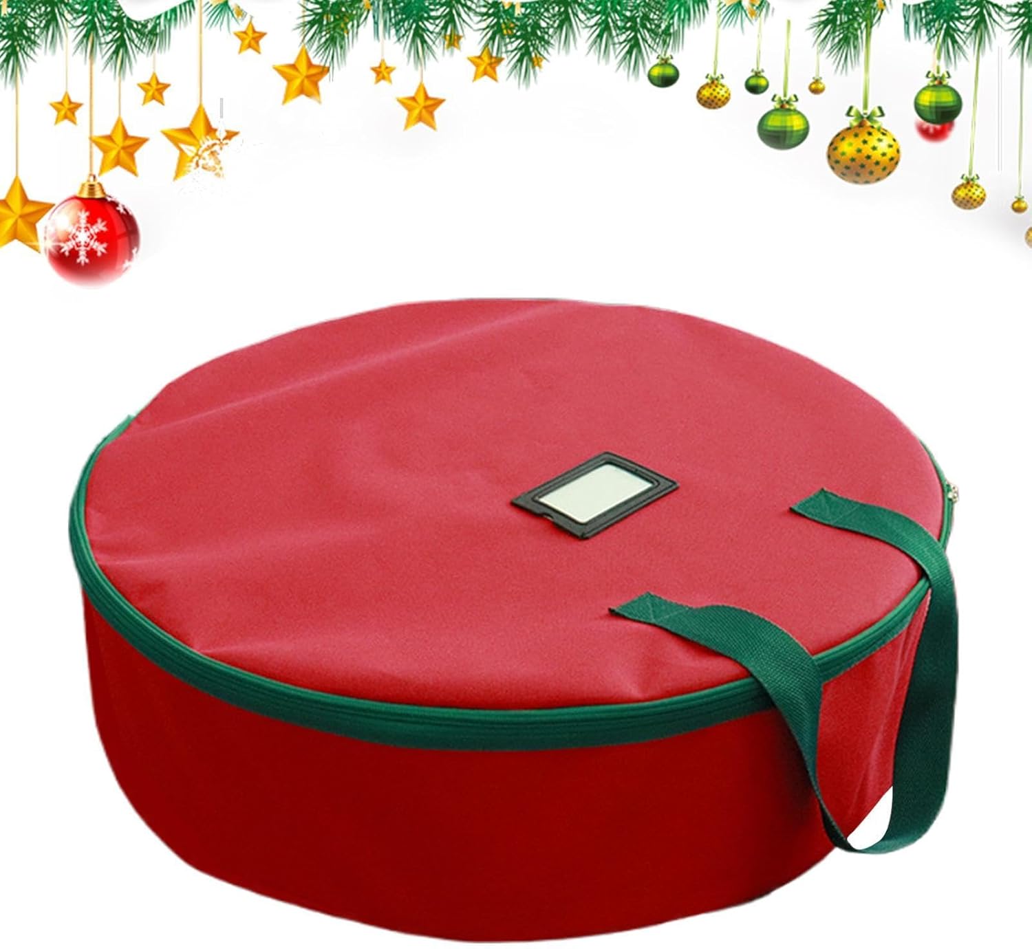 Wreath Storage Bag - Stackable 600D Oxford Organizers,Christmas Wreath Storage Bag,for Christmas