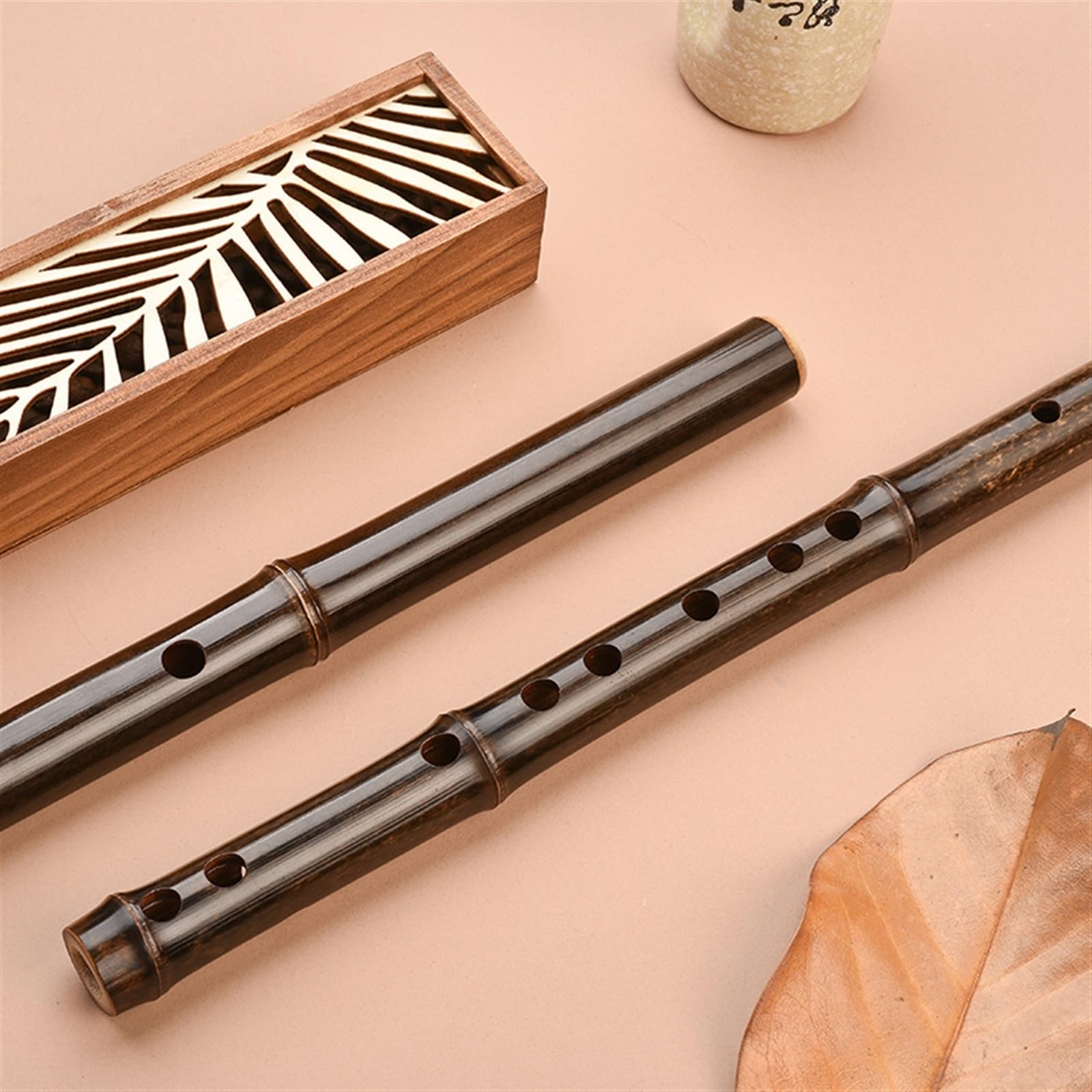 set di flauto di bambù Flauto Di Bambù Viola Che Suona Il Flauto Traverso, Esame Di Grado Per Principianti, Flauto Professionale Per Adulti, Flauto Semplice (Color : F)