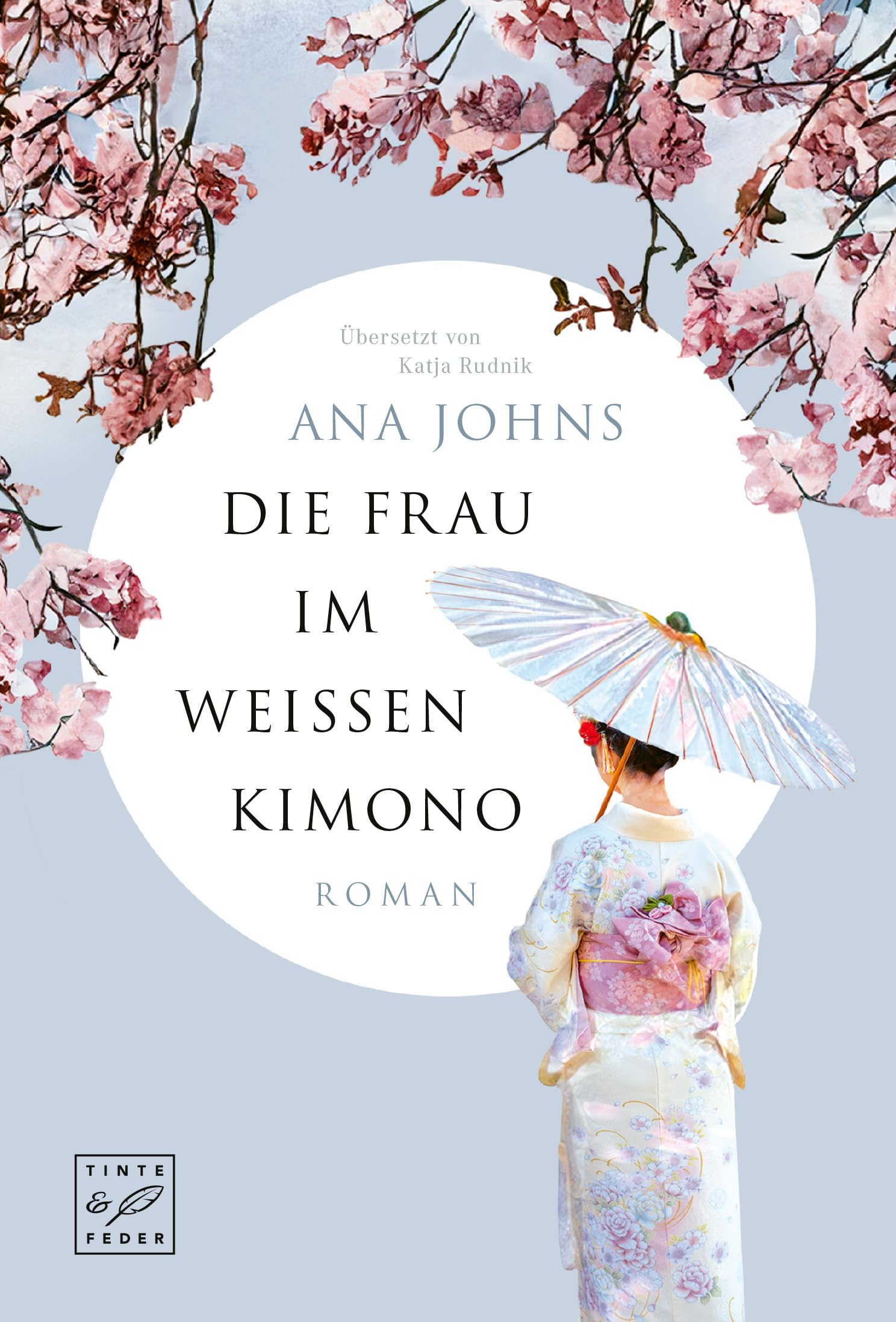 Die Frau im weißen Kimono
