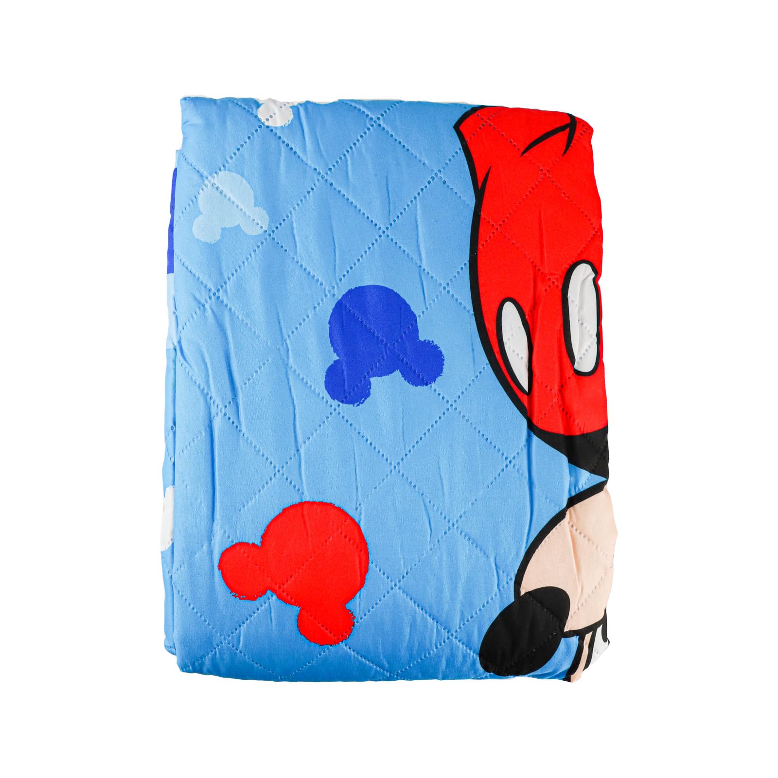 Disney Mikey Mouse Colchas Bouti Infantiles para Niños Licencia Oficial,170 x 250 cm,Composición 100% poliéster. Gramaje 100 gr/m2,Cama 90-105 cm,Color Azul
