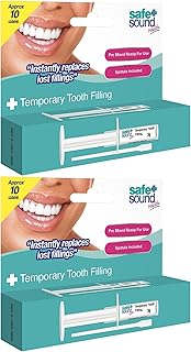 Safe & Sound Dental Temporary Tooth Filling (2 Pack)