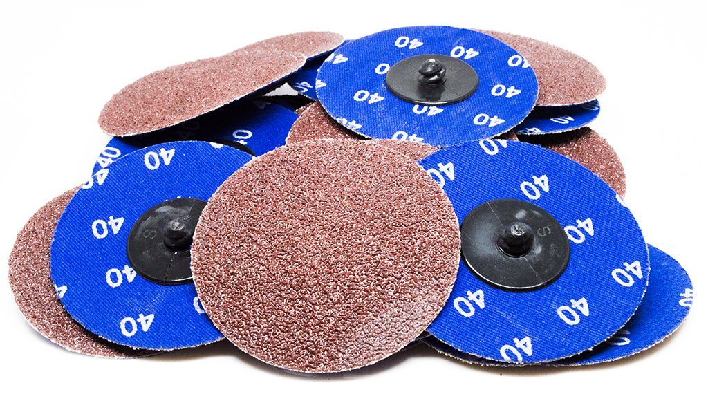 Benchmark Abrasives 3 Inch Sanding Discs Quick Change Aluminum Oxide - Sanding Discs, Drill & Die Grinder Sanding Disc - Deburring Polishing Rust Remover for Metal Paint Stripper (25 Pack), 120 Grit