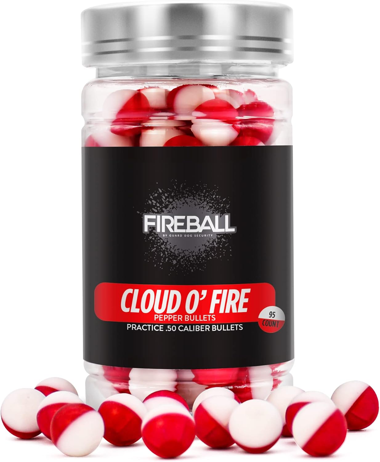 Guard Dog Security Fire Balls Pepper Bullets, Pepper Spray