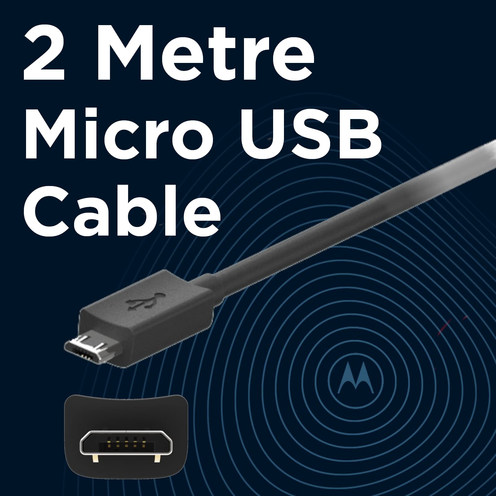 Cavo USB-A A USB-C Motorola Originale 1m – Ricarica E Dati (SKN6473A)