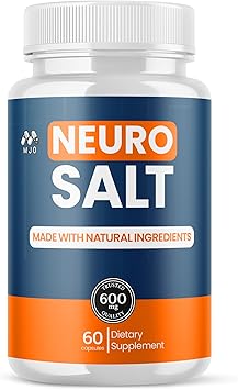 Neuro Salt Capsules, NeuroSalt Pills with All Natural Ingredients, Advanced Neuro Salt Capsules Overall Health and Wellness Vitamin Supplement Formula with Maximum Strength Multivitamin 60 Capsules