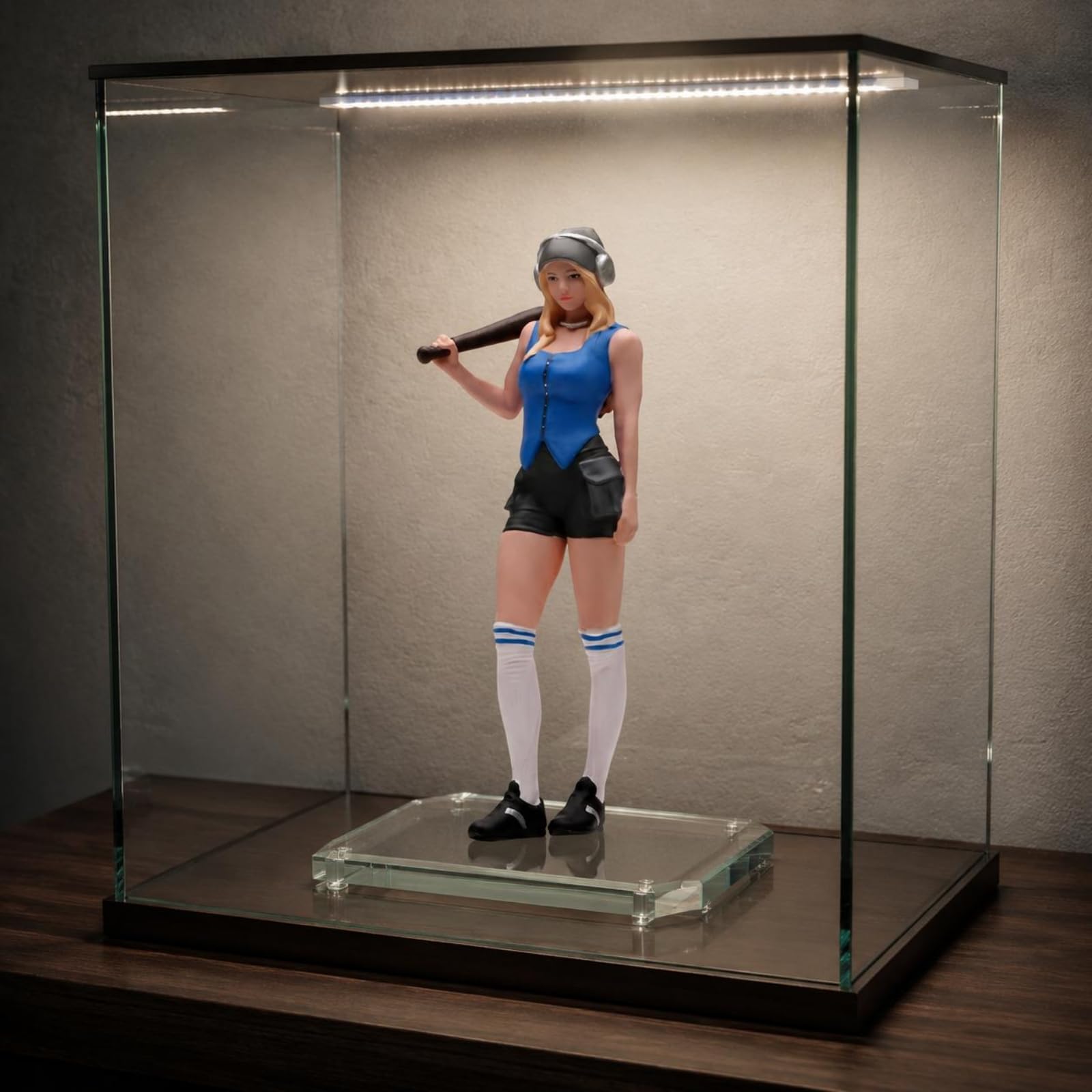 Miniatur Figur Harz Mädchen Sammelfigur Handbemalte Dekofigur Detailreiche Bemalte Miniatur für Sammler Schaufenster Schreibtisch Geeignet, 1/24 Fein Bemalt Mit Gesichtszügen