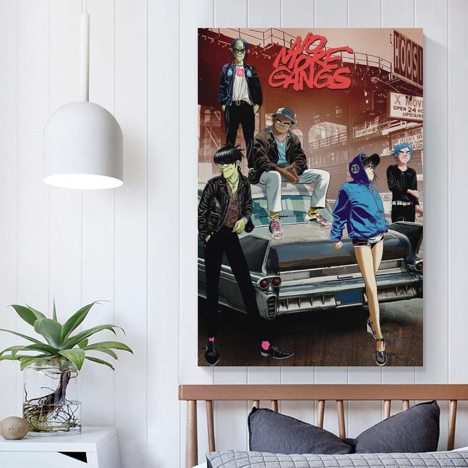 Fotuven England Rock Music Gorillaz Poster