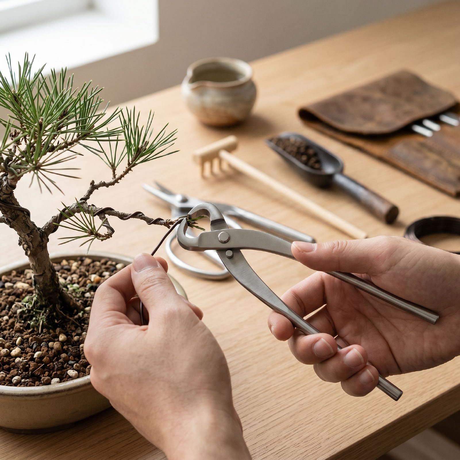 Versatili Utensili per Bonsai in Acciaio Inossidabile da 27 Cm Taglierina