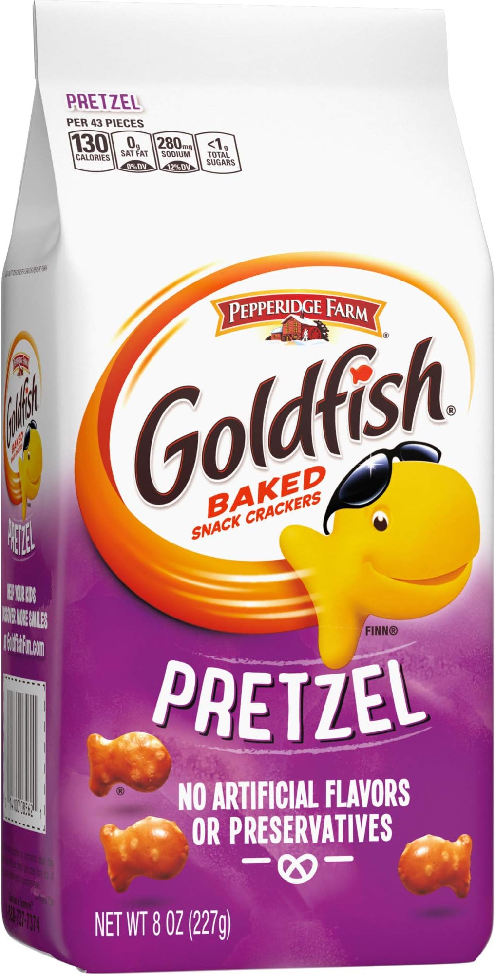 Goldfish, Pretzel, 8-ounce bag