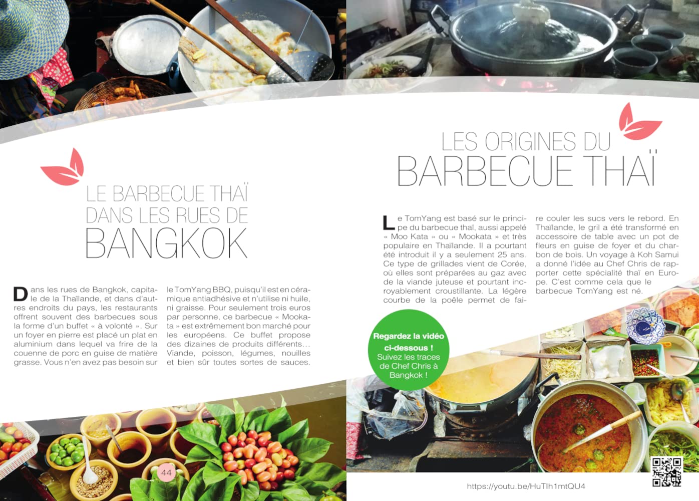 TomYang BBQ - Original Thai Grill & Hot Pot livre de cuisine Français