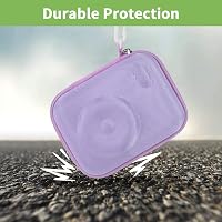 Tragetasche Für Anchioo/Dylanto Kinder-Instant-Kamera – Rosa, Mit Netzfach Für Zubehör, Stoßfest