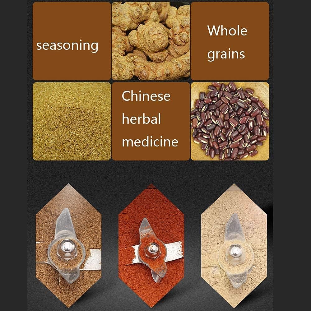 Automatic Brewing Coffee Grinder 700G Stainless Steel Electric High-Speed Grain Mill Spice Herb Swing Type Vertical Pulverizer Medicine Coffe