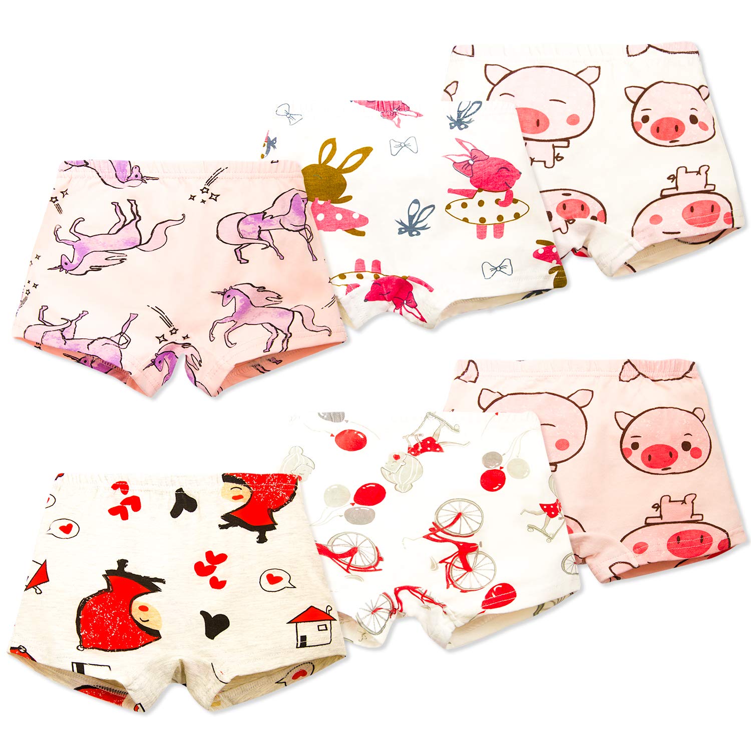 Joyo roy 5t Girls Underwear Calzones para Niñas Toddler Girl Underwear Girls Underwear Size 5 Kids Underwear Girls Toddler Girl Panties Kids Underwear Girls Boxer Briefs