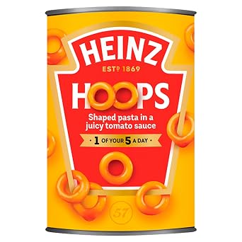 Heinz Spaghetti Hoops in Tomato Sauce Large Size 400g