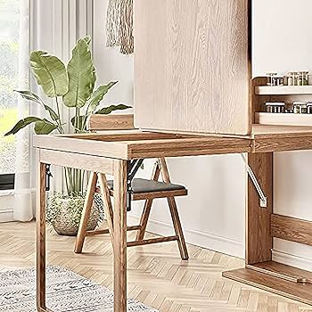Amazon.com - CEEBUS Fold Out Wall Table | Old Style Folding