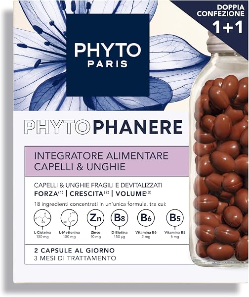 Offerta -37%: Phyto Phytophanere per capelli e unghie a 24,42€