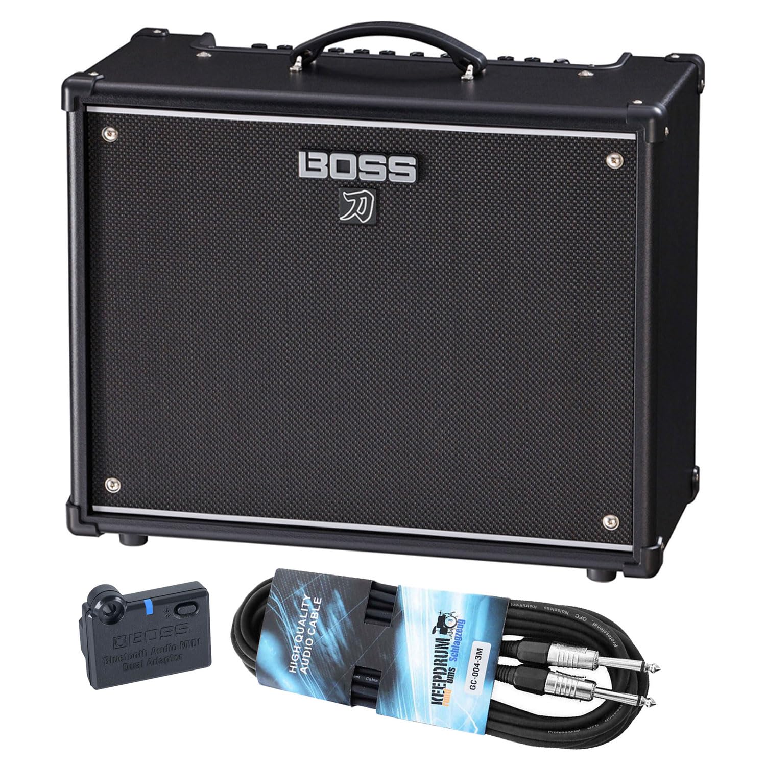 Boss Katana 100 Gen 3 wzmacniacz gitarowy z adapterem BT-Dual Bluetooth i kablem keepdrum