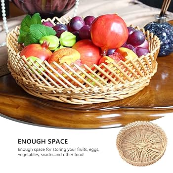 Amazon.com: Uonlytech 1pc Willow Woven Storage Basket for