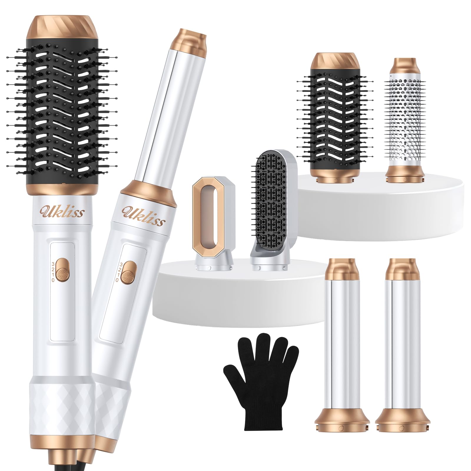 Amazon.com : Ukliss 6 in 1 Air Styler & Blow Dryer Brush with