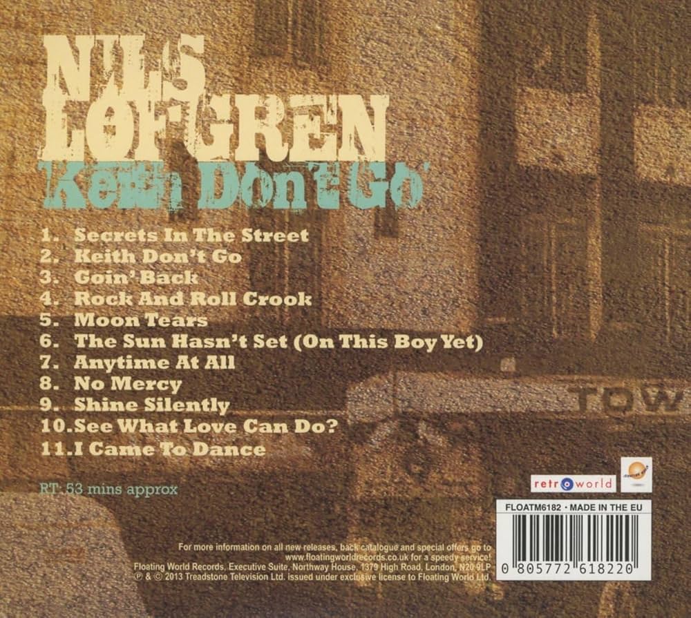 LOFGREN,NILS - Keith Don't Go: Live at T&C - Amazon.com Music
