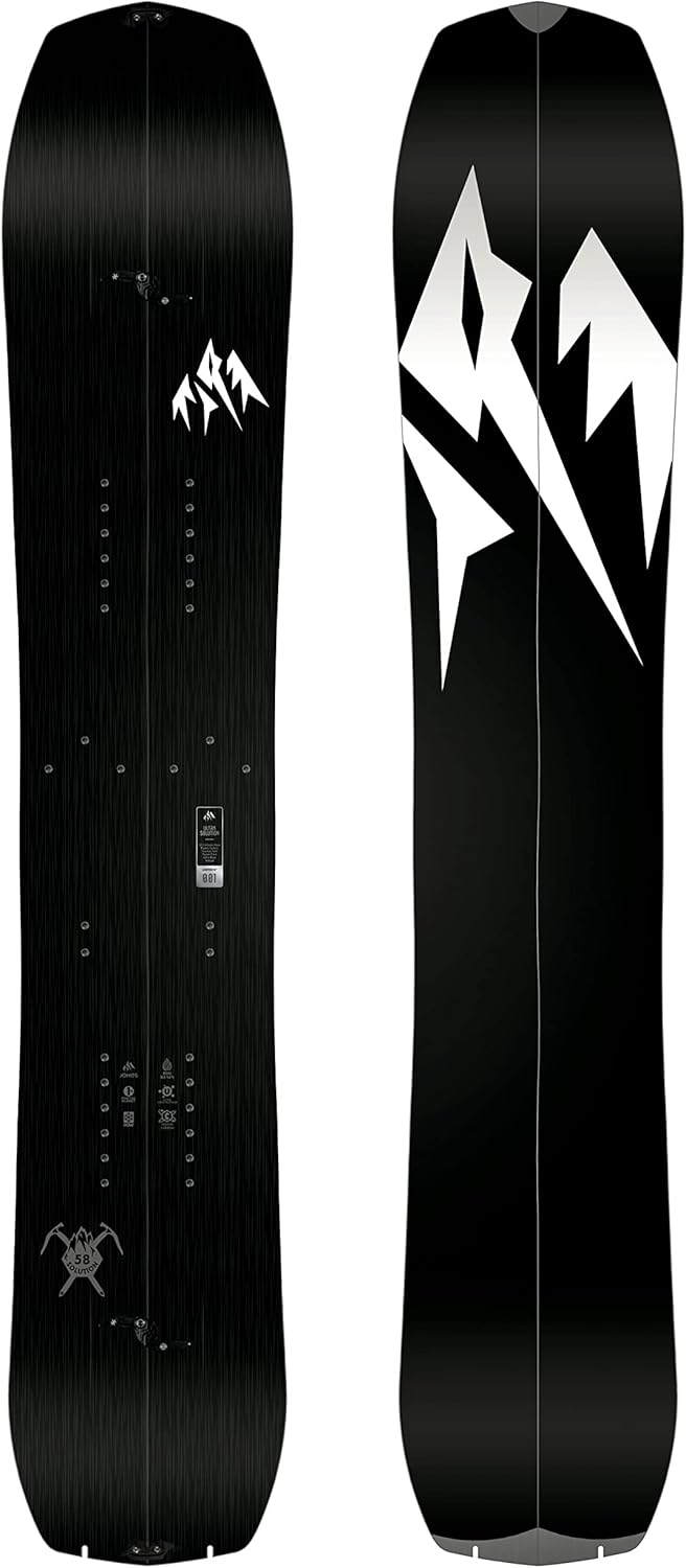 JONES Snowboards Ultra Solution Splitboard, Directional Freeride, Directional Freeride, Karakoram Ultra Clips 3C with Tip Lock
