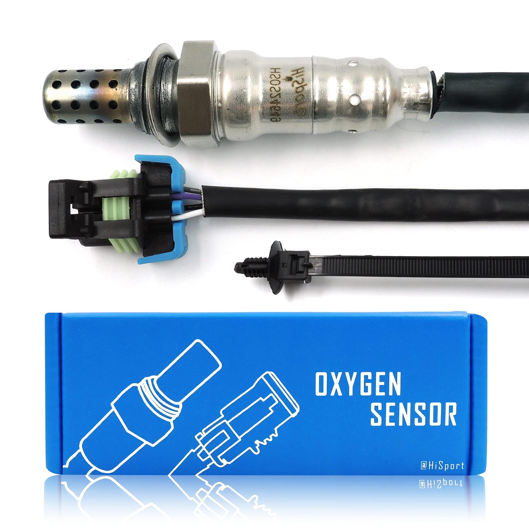 HiSport 250-24649 Oxygen Sensor Compatible with Saturn Outlook, GMC Terrain Acadia, Chevrolet Volt Traverse Impala Limited Equinox Captiva, Cadillac