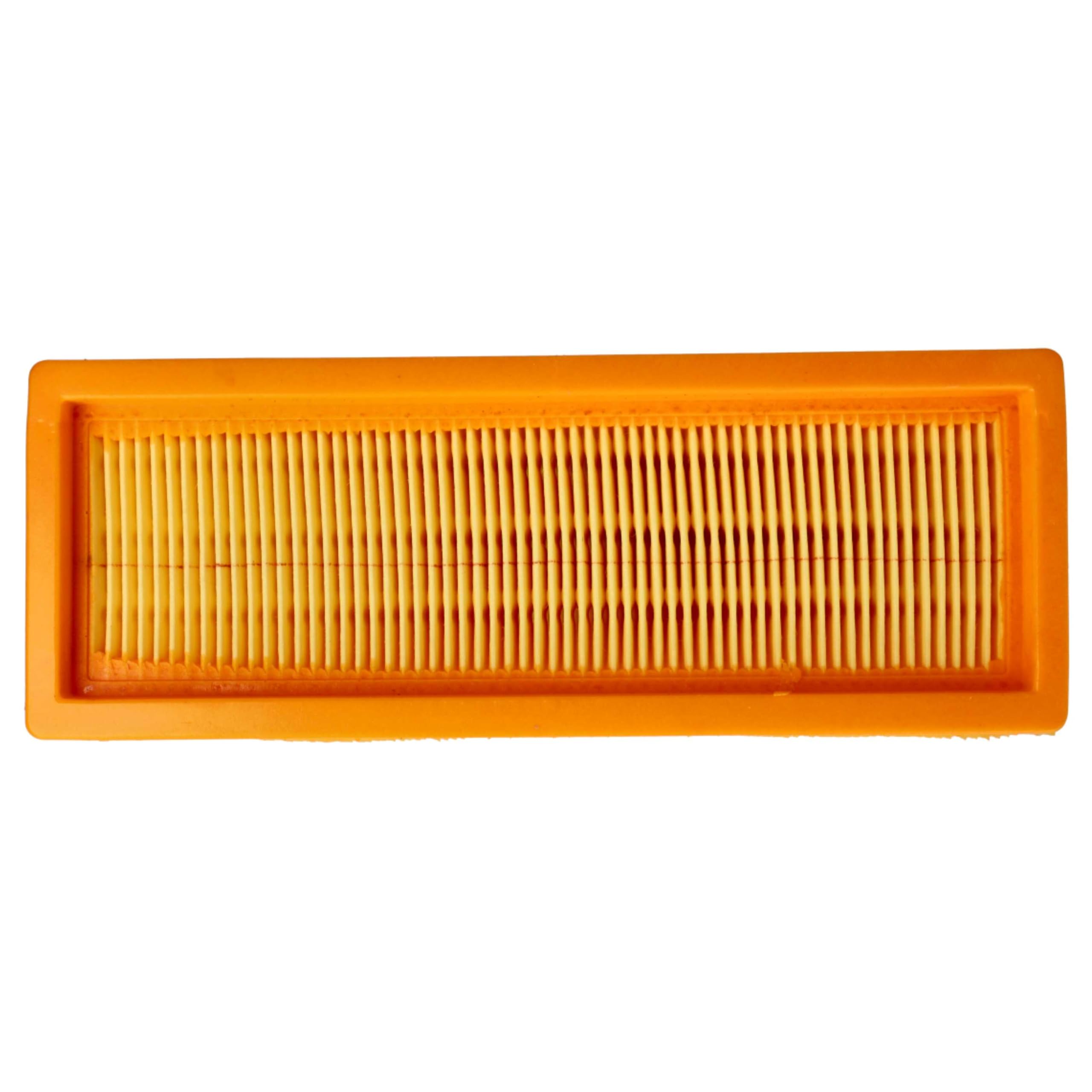 Vhbw 5 Filtri A Piega Piatta Per Aspirapolvere Kärcher 6.414-498.0 | Per Aria Pulita E Allergici | Dimensioni 20x7,3x7 Cm