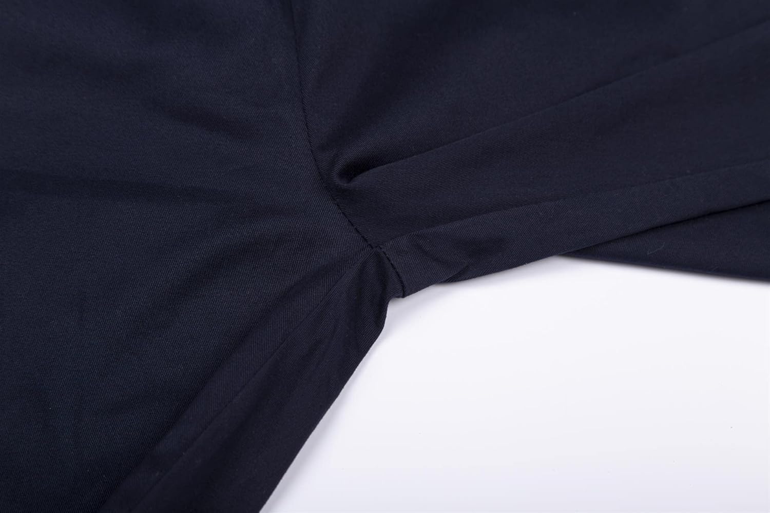 Mud Kingdom Boys Chino Pants School Uniform Cotton Plain Pull On Flat Front Relaxed Skinny 4T-Size 12 - Image 5