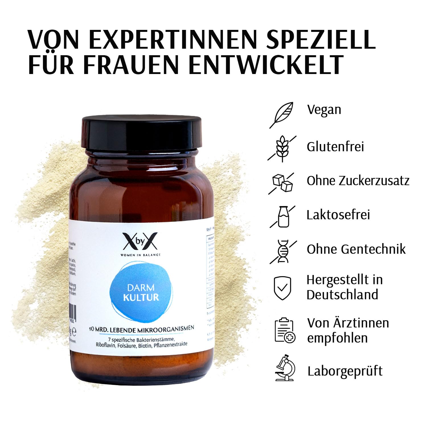 XbyX Darm Kultur & Darm Liebe 2er Set - Synbiotikum & Ballaststoffe