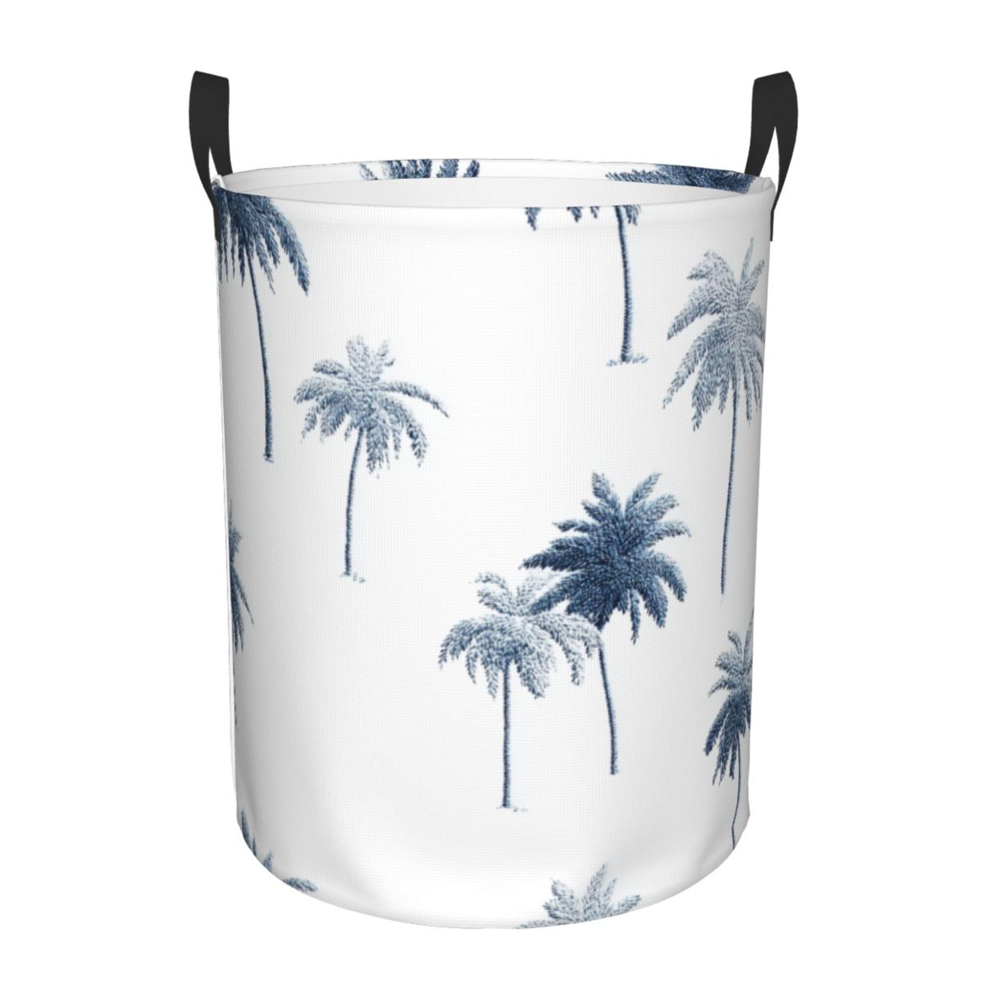Cesto de Ropa Palmera tropical vintage Cesta Cubo de Ropa Sucia 40x50cm