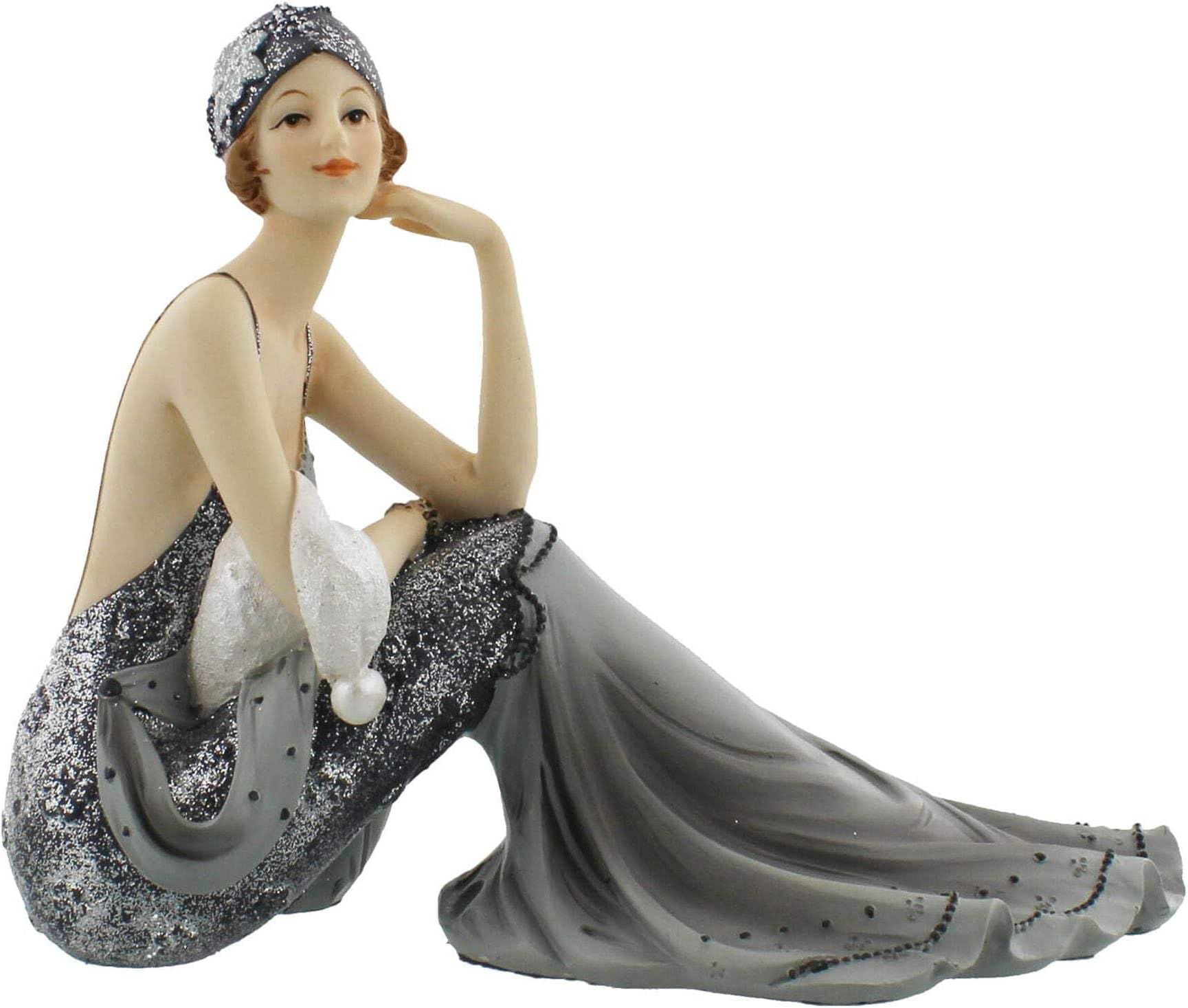 Suzie - Broadway Belles by Juliana - Midnight Shimmer - Art Deco Figurine