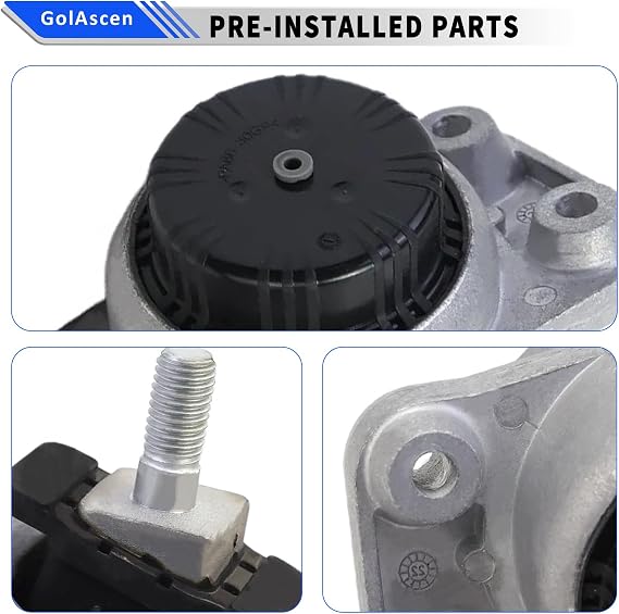 2PCS Engine Mount Left & Right Bracket Kit Fit for Range Rover Sport L663 L322 L405 L494 L462 Engine Support OE# LR056882