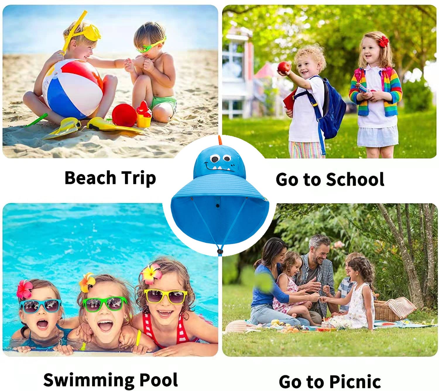 Chapéu infantil com proteção solar FPS 50+ chapéu de praia de abas grandes com malha e alça de queixo ajustável chapéu de pescador para meninos e meninas de 3 a 8 anos em promoção! Veja a oferta e mais achadinhos de Bonés & Chapéus Infantis 8 Hoje é o melhor dia para comprar Chapéu infantil com proteção solar FPS 50+ chapéu de praia de abas grandes com malha e alça de queixo ajustável chapéu de pescador para meninos e meninas de 3 a 8 anos com aquele preço maroto! Promoção! Aproveite a oferta! 8