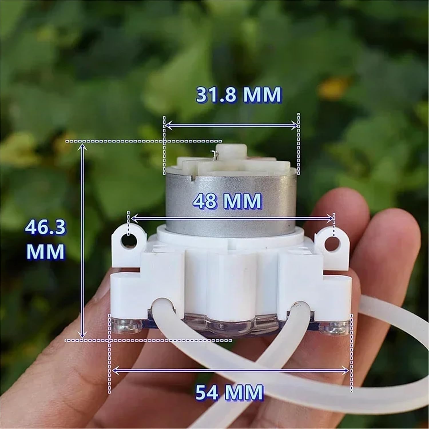 Mini Micro Peristaltic Pump DC 6V-12V - 500 Geared Motor Squeeze Dosing Liquid Water Pump for Lab and Ink Sampling,1pcs(Peristaltic Pump)