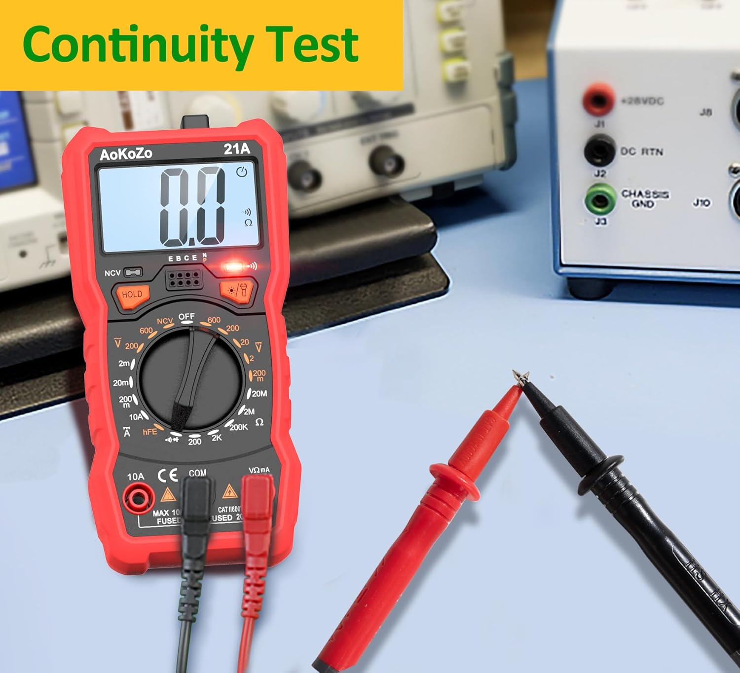 Funkcie merania multimetra