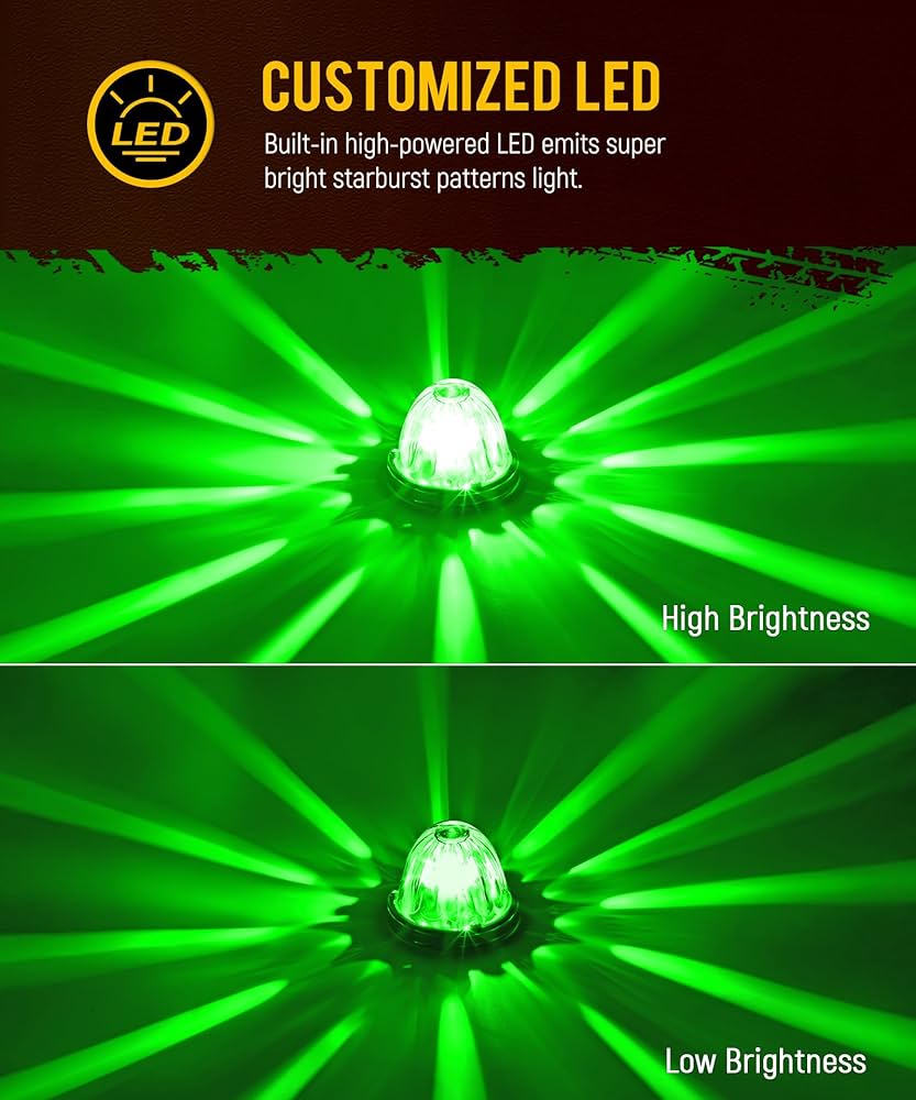 Amazon.com: Partsam 2Pcs Glass Watermelon Lights [Patent